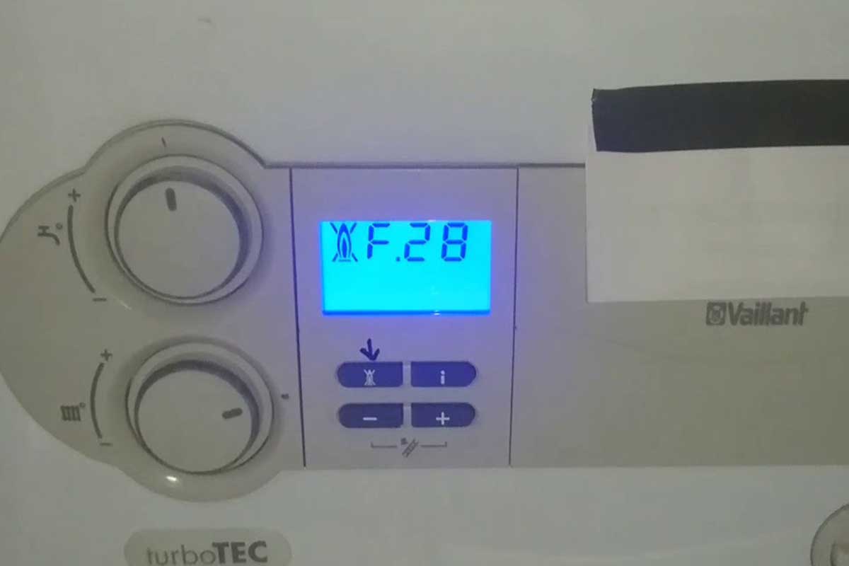 Vaillant-Kombi-F28-Arıza-Kodu